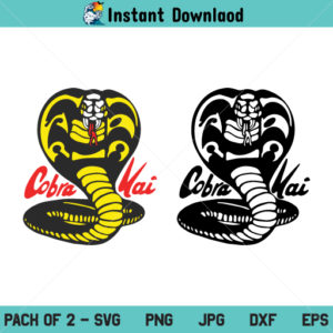 Cobra Kai SVG, Cobra Kai SVG File, Cobra Kai Logo SVG, Cobra Kai Karate Kid SVG, Cobra Kai PNG, Cobra Kai, DXF, Cricut, Cut File, Clipart, Silhouette