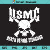 USMC Death Before Dishonor SVG, USMC SVG, USMC SVG File, USMC Logo SVG, USMC
