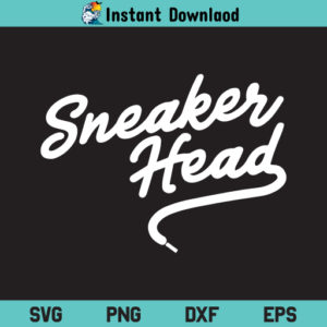 Sneaker Head SVG, Sneaker Head SVG Cut File, Air Jordans SVG, Sneakers SVG, Sneaker Head File, Nike SVG, Jordan, Sneaker Head, SVG, PNG, DXF, Cricut, Cut File