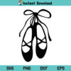 Ballet Shoes SVG, Ballet Shoes SVG File, Ballet Slippers SVG, Ballet Slippers SVG File, Ballet Shoes, Ballet Slippers, SVG, PNG, DXF, Cricut, Cut File