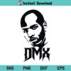 DMX Rapper SVG, DMX Hip Hop Rapper SVG, DMX SVG, DMX Face SVG, DMX Shirt SVG, Dmx Logo SVG, Rest in Peace DMX SVG, DMX, SVG, PNG, DXF
