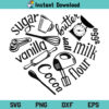 I Love Baking SVG, I Love Baking SVG File, I Love Baking SVG Design, Baking SVG, Pastry SVG, I Love Baking, SVG, PNG, DXF, Cricut, Cut File