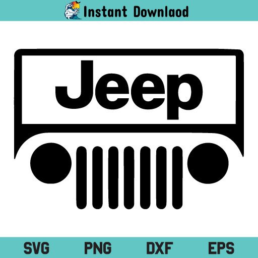 Jeep Grill SVG, Jeep Logo SVG, Jeep SVG, Grill SVG, Jeep Grill SVG File, Jeep Grill, Jeep, Grill, SVG, PNG, DXF, Cricut, Cut File, Clipart, Silhouette, Instant Download
