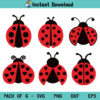 Ladybug SVG, Ladybug Bundle SVG, Ladybug SVG File, Ladybug SVG Design, Ladybug SVG Bundle Files, Ladybug, SVG, PNG, DXF, Cricut, Cut File