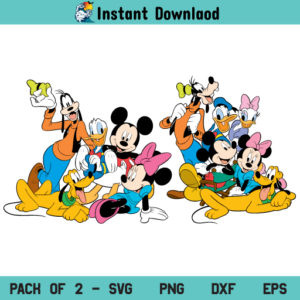 Free Free 143 Friends Mickey Mouse Svg SVG PNG EPS DXF File