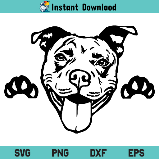 American Pit Bull SVG, American Pit Bull SVG File, American Pit Bull Terrier SVG, American PitBull SVG File Design, Peeking American Pit Bull SVG, American Pit Bull, American Pit Bull Terrier, SVG, PNG, DXF, Cricut, Cut File, Clipart, Silhouette