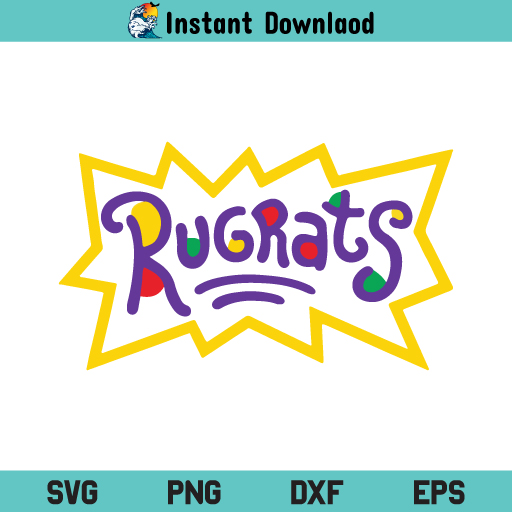 Rugrats Logo SVG, Rugrats Logo SVG File, Rugrats Logo SVG Design, Rugrats SVG, Logo SVG, Rugrats SVG File, Rugrats Logo, Rugrats, SVG, PNG, DXF, Cricut, Cut File