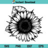 Sunflower SVG Flower, Sunflower SVG, Flower SVG, Sunflower SVG Cut File, Sunflower SVG File, Sunflower, SVG, PNG, DXF, Cricut, Cut File