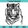Tiger SVG, Tiger SVG File, Tiger SVG Design, Tiger Head SVG, Tiger Head SVG File, Tiger Face SVG, Tiger Face SVG File, Tiger, SVG, PNG, DXF, Cricut, Cut File, Clipart, Silhouette
