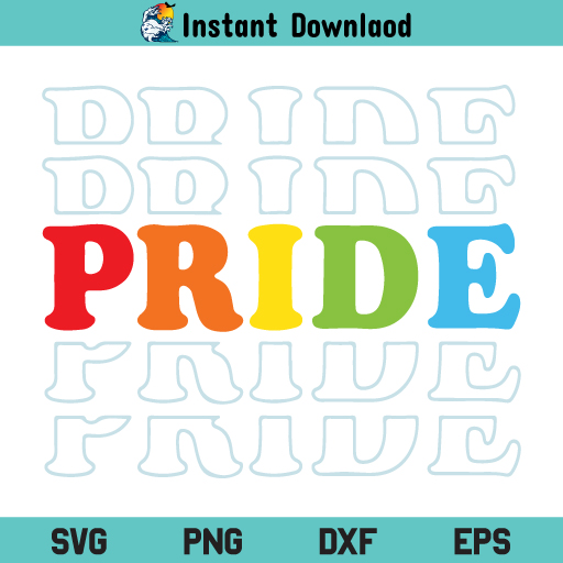 LGBT Pride SVG, LGBT Pride SVG Cut File, LGBT Pride SVG File, LGBT SVG, Pride SVG, Gay Pride SVG, Pride SVG Cut File, Gay Pride SVG, PNG, DXF, Cricut, Cut File