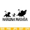 Hakuna Matata SVG, Disney Lion King Hakuna Matata SVG, Hakuna SVG, Matata SVG, Lion king SVG, Hakuna Matata No Worries, SVG, PNG, DXF, Cricut, Cut File