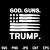 God Guns and Trump SVG, Bullet Flag SVG, 2nd Amendment SVG, God Guns and Trump Bullet Flag SVG, US Flag SVG, American Flag SVG, PNG, DXF, Cricut, Cut File