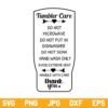 Tumbler Care Instructions SVG, Tumbler Care Card SVG, Tumbler Care Card for Instructions SVG, Tumbler Washing SVG, PNG, DXF, Cricut, Cut File