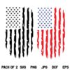 Distressed American Flag SVG, US Flag SVG, American Flag SVG Bundle, 4th July SVG, US Independence SVG, American Flag SVG, Flag SVG, PNG, DXF, Cricut, Cut File