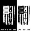 Faith US Flag Cross SVG, Faith US Flag SVG, Faith US Flag Cross SVG, Faith American Flag SVG, 4th of July SVG, Faith Cross SVG, PNG, DXF, Cricut, Cut File