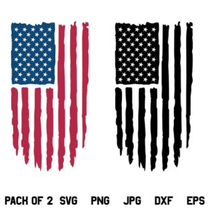 Distressed American Flag SVG, USA Flag SVG, 4th July SVG, American Flag SVG Bundle, US Distressed Flag SVG, Patriotic SVG, Independence Day SVG, Black and White US Flag SVG, PNG, DXF, Cricut, Cut File