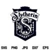 Slytherin SVG, Slytherin Emblem SVG, Harry Potter SVG, Hogwards House Crest SVG, Slytherin, SVG, PNG, DXF, Cricut, Cut File