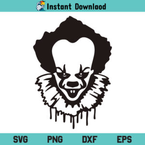 Pennywise It Clown SVG, Pennywise Scary Horror Movie Slasher SVG, Pennywise SVG, Pennywise Clown SVG, Dancing Clown SVG, Clown SVG
