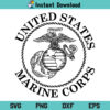 United States Marine Corps SVG, United States Marine Corps Logo SVG, Marines Eagle Globe Anchor Logo SVG, United States SVG, Marine Corps SVG