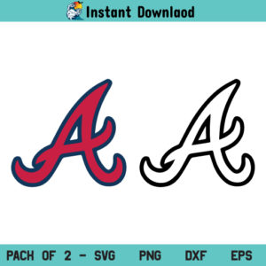 Atlanta Braves SVG Bundle, Atlanta Braves SVG, Atlanta Braves Baseball Logo SVG, Baseball Atlanta Braves SVG Cut File