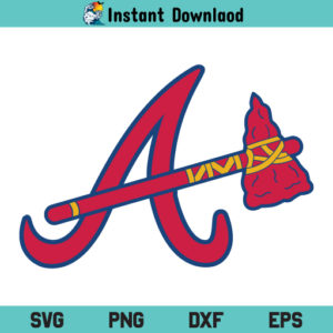 Atlanta Braves SVG, Atlanta Braves Baseball SVG, Atlanta Braves Logo SVG, Baseball SVG, Atlanta Braves