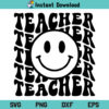 Teacher Smiley Face SVG
