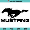 Mustang Logo SVG, Mustang Logo SVG Cut File, Ford Mustang SVG, Ford Mustang Logo Download SVG