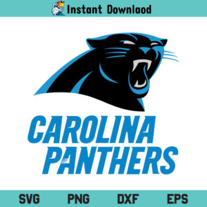 Carolina Panthers Logo SVG, Carolina Panthers SVG, NFL Carolina Panthers SVG, Carolina Panthers Tshirt SVG, NFL Logos SVG, Carolina Panthers