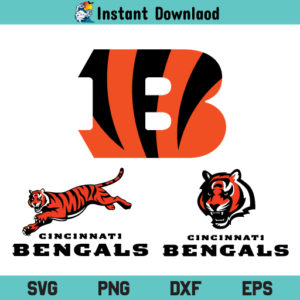 Cincinnati Bengals SVG, Cincinnati Bengals Logo SVG, Cincinnati Bengals NFL Logo SVG, NFL SVG, Cincinnati Bengals Digital SVG File, Cincinnati Bengals Bundle SVG, Cincinnati Bengals PNG