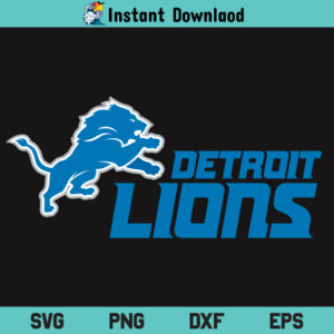 Detroit Lions SVG, Detroit Lions Logo SVG, Detroit Lions NFL Logo SVG, NFL SVG, Detroit Lions Digital SVG File, Detroit Lions PNG, Detroit Lions Tshirt SVG, Detroit Lions Logo PNG