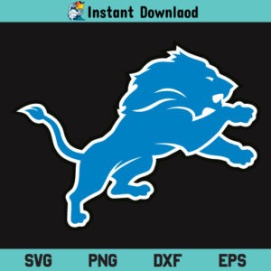 Detroit Lions Logo SVG, Detroit Lions Logo PNG, Detroit Lions Download SVG, NFL SVG, Detroit Lions