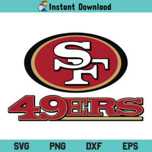 San Francisco 49ers Logo SVG, San Francisco 49ers SVG, San Francisco 49ers NFL Logo SVG, NFL SVG, San Francisco 49ers PNG, San Francisco 49ers Tshirt SVG