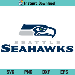 Seattle Seahawks Logo SVG, Seahawks SVG, Seahawks NFL Logo SVG, Seahawks Digital SVG File, Seahawks PNG, Seattle Seahawks Tshirt SVG