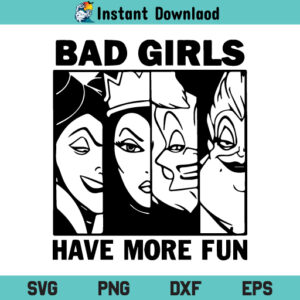 Bad Girls Have More Fun Halloween SVG, Bad Girls Have More Fun SVG Cut File, Bad Girls Have More Fun SVG, Sanderson Sisters SVG, Bad Girls Have More Fun PNG