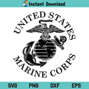 US Marine Corps PNG, US Marine Corps Vector, US Marine Corps SVG, USMC SVG, USMC Logo SVG, USMC, Marine Corps, SVG, PNG