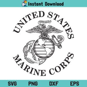 Marine Corps SVG, Marine Corps PNG, US, America, Marine Corps SVG