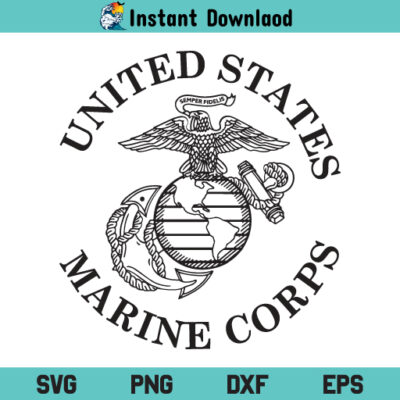 Marine Corps SVG, Marine Corps PNG, US, America, Marine Corps, SVG, PNG ...