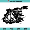Harry Potter Deathly Hallows Shadow Hunters SVG, Harry Potter Deathly Hallows Shadow Hunters SVG Cut File, Harry Potter Deathly Hallows Shadow Hunters Cricut, Harry Potter Deathly Hallows Shadow Hunters Vector SVG, Harry Potter, Deathly Hallows, Shadow Hunters, Silhouette, PNG, T Shirt Design SVG