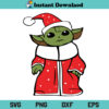 Baby Yoda Christmas SVG, Merry Christmas SVG Cricut File