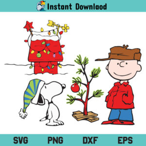 Charlie Brown Christmas SVG, Christmas SVG Cricut File