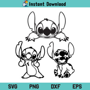 Stitch SVG, Disney Lilo Stitch Cricut SVG File