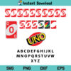 UNO Card Game SVG, UNO SVG Bundle, UNO Card Game SVG Cut File, UNO Card Game SVG Files For Cricut, UNO Card Game, PNG, T Shirt Design SVG