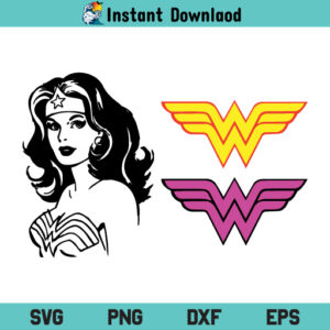 Wonder Woman SVG, Wonder Woman SVG Cut File, Wonder Woman SVG Files For Cricut, Wonder Woman, PNG, T Shirt Design SVG